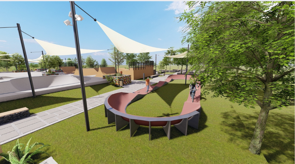 proiect pump track modular skate park sfantu gheorghe