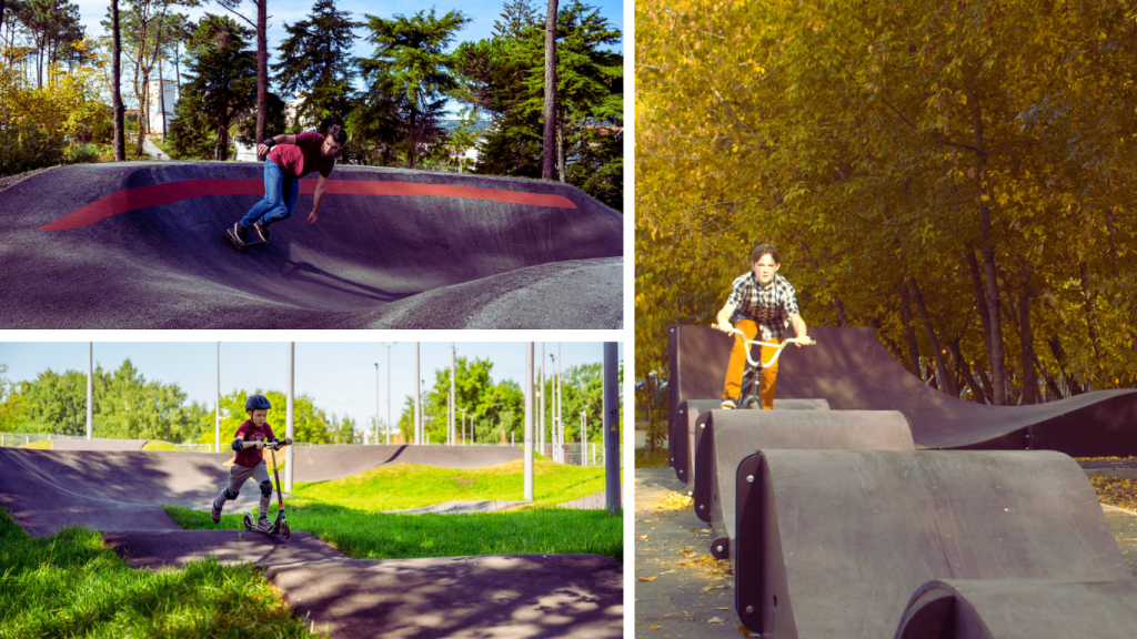 sporturi practicate pe pump track